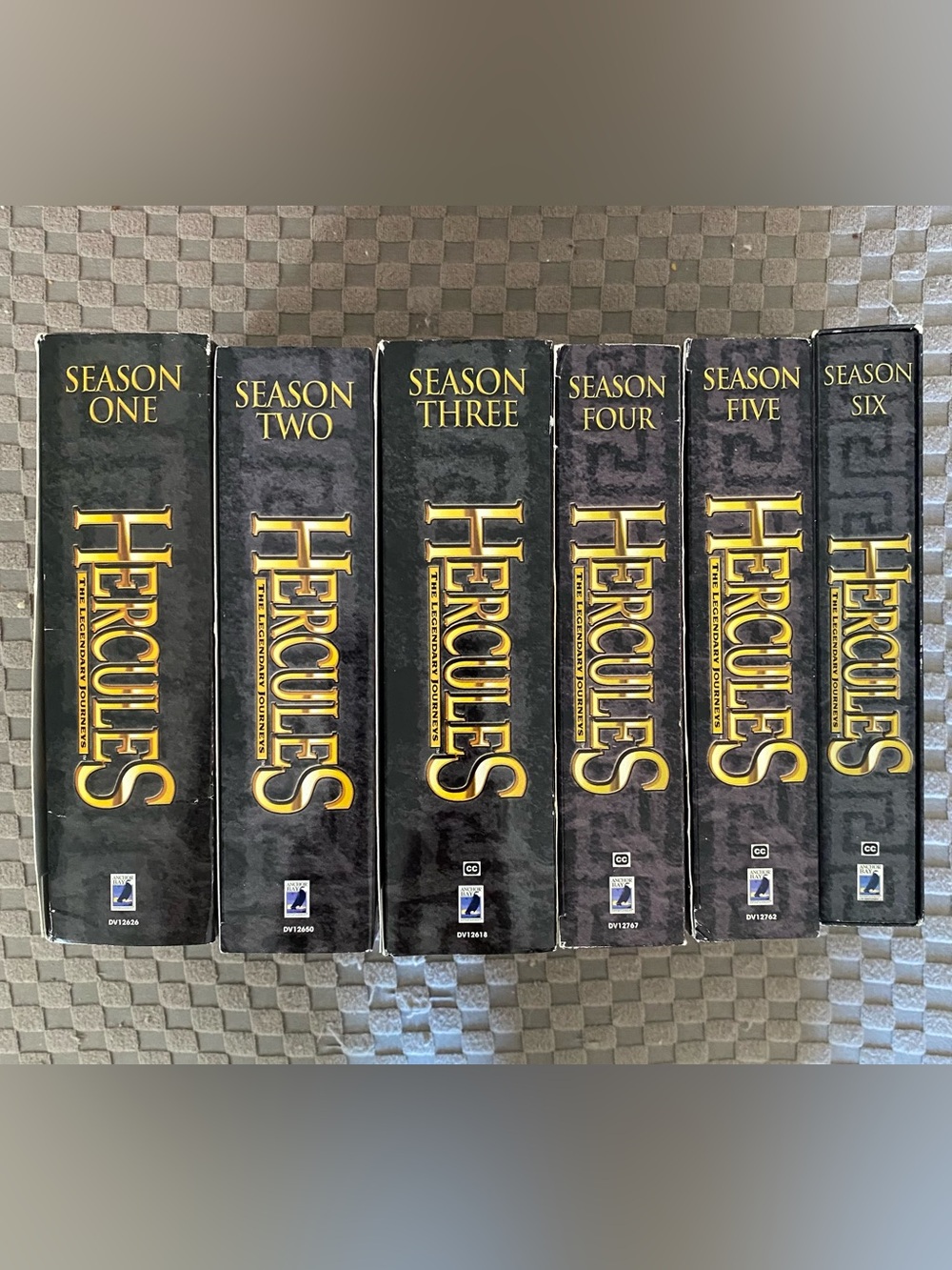 Complete 6 season of Hercules